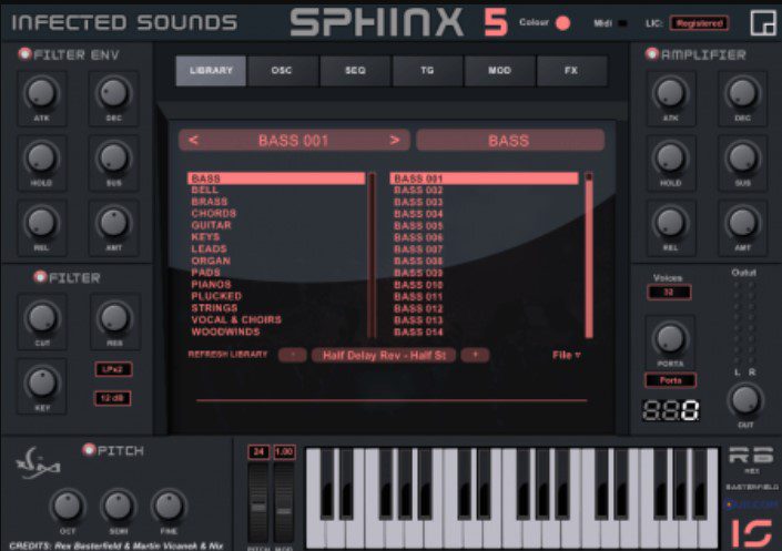 Infected Sounds Sphinx 5 v5.0.0 Regged