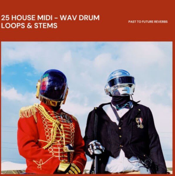 PastToFutureReverbs 25 House MIDI WAV Drum Loops and Stems!