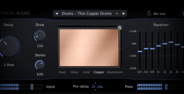 Physical Audio Dynamic Plate Reverb v3.1.7