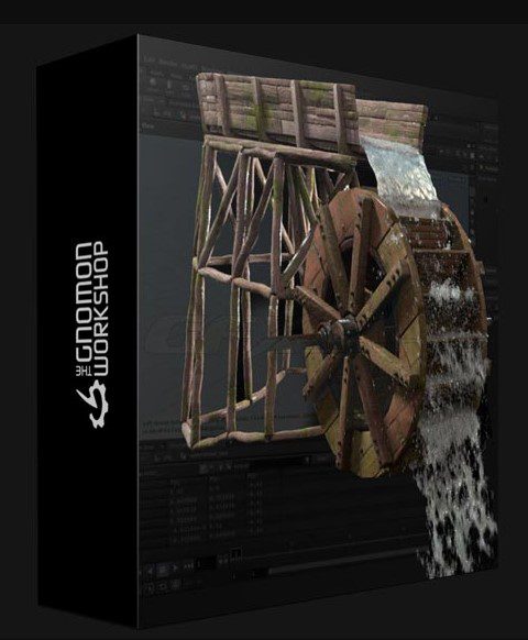 THE GNOMON WORKSHOP – CREATE A PROCEDURAL WATERWHEEL SIMULATION IN HOUDINI