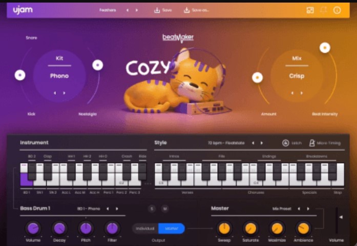 UJAM Beatmaker COZY v2.2.1