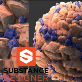 Gumroad – Stylized Lazurite – Substance Designer (Premium)