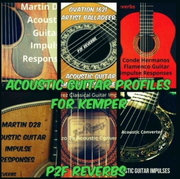 PastToFutureReverbs Acoustic Guitar Profiles for Kemper! Kemper Profiles KiPR