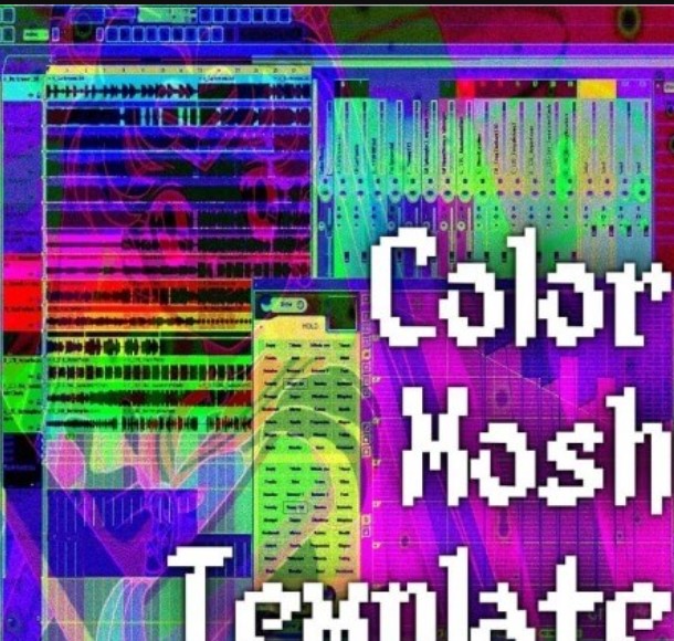 Slime Cinema Color Mosh Template (Project File)