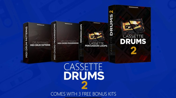 SoundOracle Sound Kits Cassette Drums 2 + Bonus