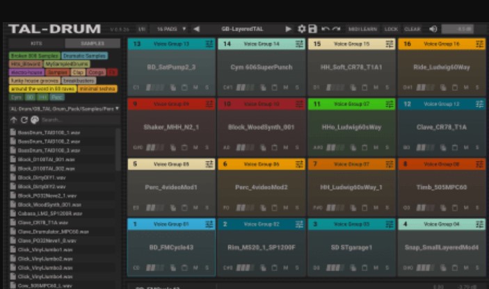 Togu Audio Line TAL-Drum v2.0.9