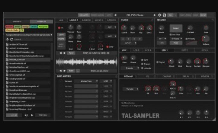 Togu Audio Line TAL-Sampler v4.5.2