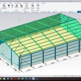 UDEMY – EU3 STEEL WAREHOUSE DESIGN IN TEKLA STRUCTURAL DESIGNER (Premium)