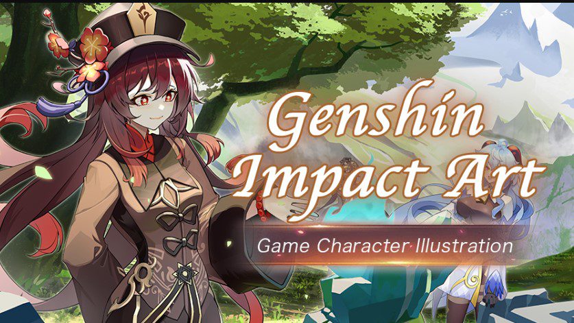 WINGFOX – GENSHIN IMPACT ART-GAME CHARACTER ILLUSTRATION