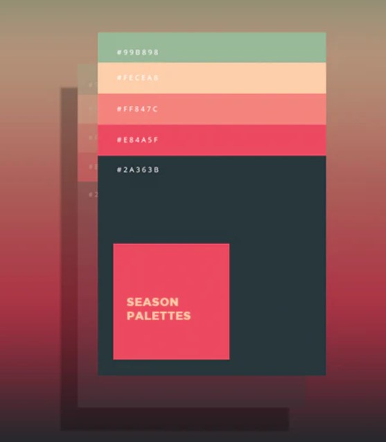 iBEENART Season Palettes