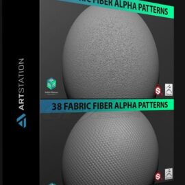 ARTSTATION – 38 FABRIC FIBER ALPHA PATTERNS (premium)