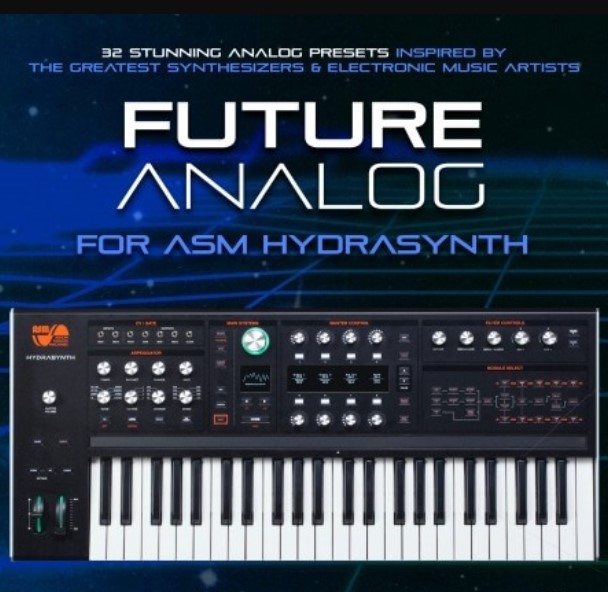 ASM Hydrasynth Sound Bank Future Analog by CO5MA