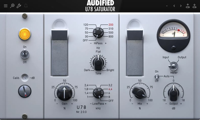 Audified U78 Saturator v2.1.1