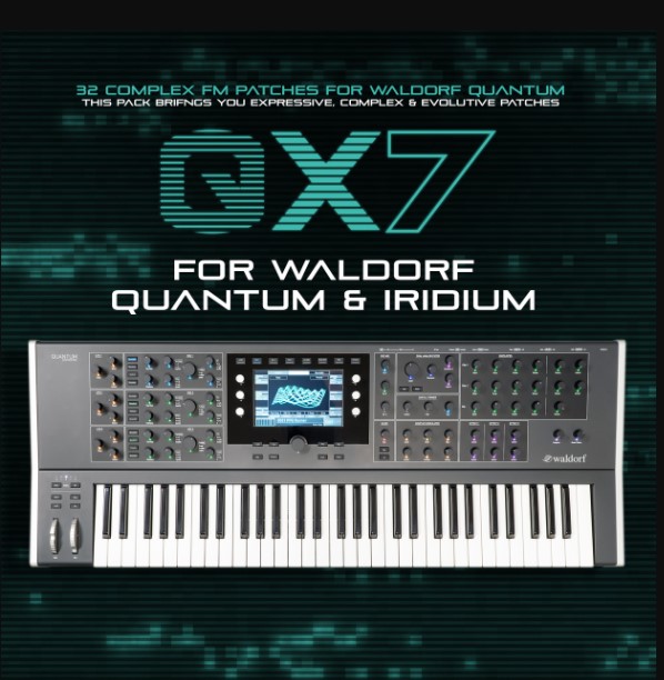 CO5MA Waldorf Quantum & Iridium Sound Bank QX7 