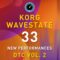 David Thom Creations Korg Wavestate DTC Vol.2 33 Performance Presets (Premium)