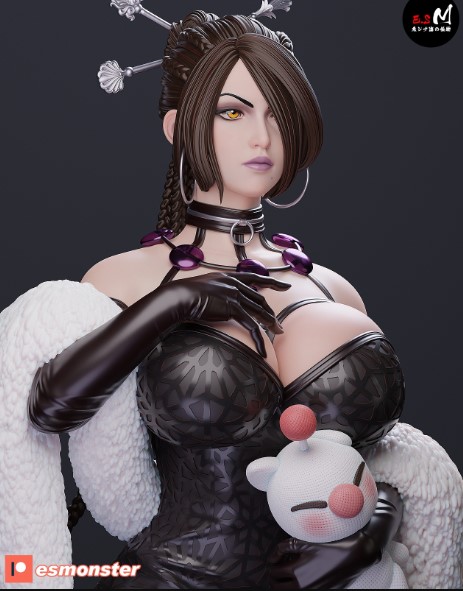 PATREON – FAN LULU NSFW VERSION – E.S MONSTER – 3D PRINT MODEL