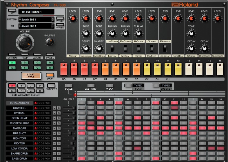 Roland Cloud TR-808 v1.1.0