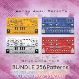 Behringer TD-3 and TD-3-MO Bundle by Anton Anru (Premium)