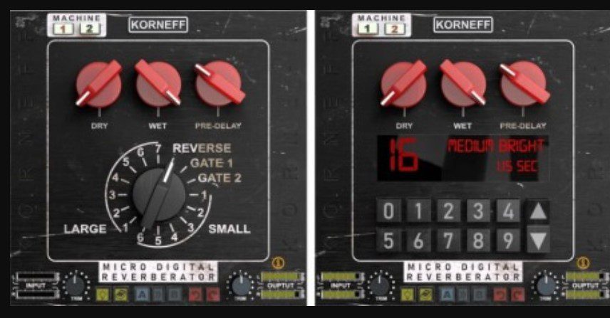 Korneff Audio Micro Digital Reverberator v1.0.6