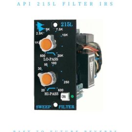 PastToFutureReverbs API 215L Sweep Filter (Premium)