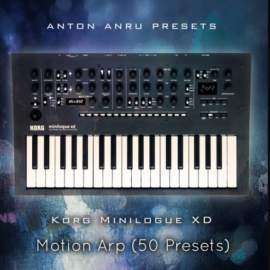 Korg Minilogue XD Motion Arp by Anton Anru (Premium)