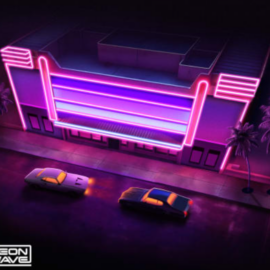 Neon Wave Retro Romance Synth-Pop Artifacts (Premium)