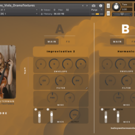 Inletaudio Viola Drama Textures KONTAKT (Premium)