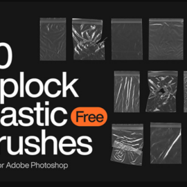 Ziplock Plastic Brushes for Photoshop (Premium)