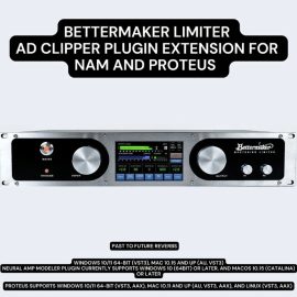 PastToFutureReverbs Bettermaker Limiter AD Clipper Plugin Extension (Premium)