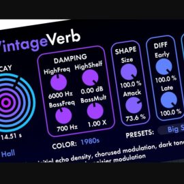 ARTFX ValhallaDSP VintageVerb Presets V1 (Premium)