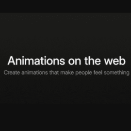 Animations on the web (Premium)