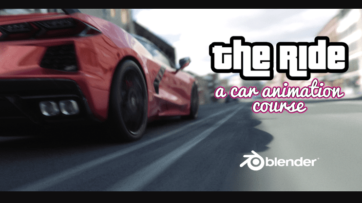Blendermarket – The Ride A Blender Car Animation Course