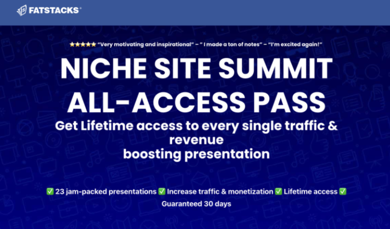 Jon Dykstra – Niche Site Summit Recordings