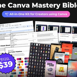 The Canva Wizard – Canva Mastery Bible – Your Blueprint to Amazing Canva designs (Premium)