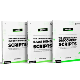 The Underground SaaS Sales Scripts : Trilogy E-Book Series (Premium)