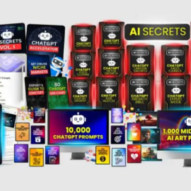 THE AI ULTIMATE COLLECTION – Unlock The Power Of AI For Limitless Creativity,Productivity (Premium)