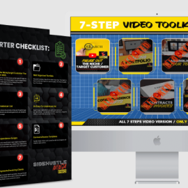 YOUR 7-STEP VIDEO TOOLKIT TODAY – GET THE 1st. VIDEO PLUS YOUR STARTER CHECKLIST! (Premium)