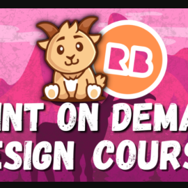 RedBubble – PRINT ON DEMAND DESIGN COURSE (Premium)