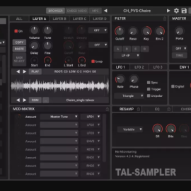 Togu Audio Line TAL-Sampler v4.7.1 Incl Keygen [WIN MAC ) (Premium)