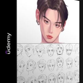 Udemy – The Ultimate Art Course: K-POP Faces (Male Idols) (Premium)