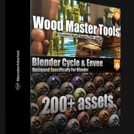 Blender Market – Wood Master Tools Hand Drawn Lines and Alt tab IIlumnia (Premium)