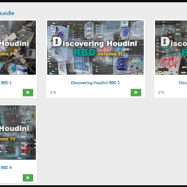 CGCircuit – Discovering Houdini RBD Series (1 to 4) (Premium)