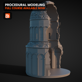 CGSide – Church Ruins – Houdini Modeling (Premium)