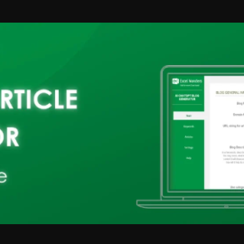 Excel Wonders – AI ChatGPT Blog Article Generator v1.0 FINAL Version 2024 (Premium)