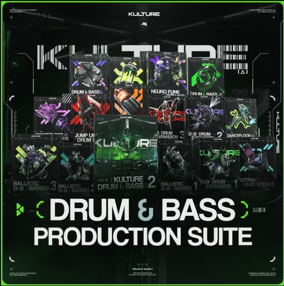 KULTURE Drum & Bass Production Suite  (Premium)