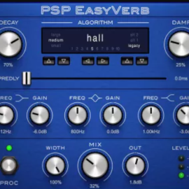 PSPaudioware PSP EasyVerb v2.0.0 (Premium)