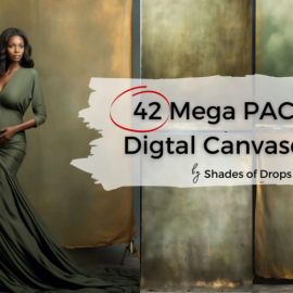 Shades of Drops – 406 Mega Pack Digital Canvases (Premium)