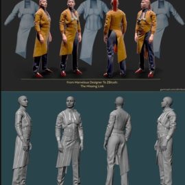 Aleksandr Kirilenko – From Marvelous Designer To ZBrush: The Missing Link (Premium)