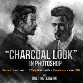 Charcoal Look In Photoshop By Greg Rutkowski (Premium)