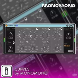 Isotonik Studios Curves EQ by Monomono ALP and For Max For Live (Premium)